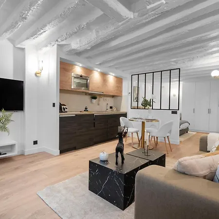 Gem 9 Min Walk To Notre-dame And Louvre Appartamento *