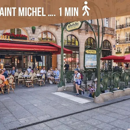 Gem 9 Min Walk To Notre-dame And Louvre *